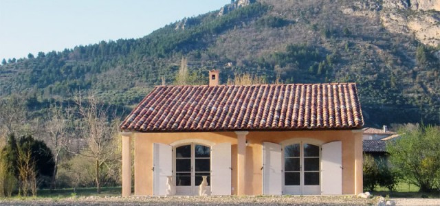 Traditional villa construction